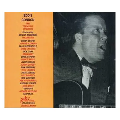 2CD Eddie Condon: The Town Hall Concerts Volume Ten