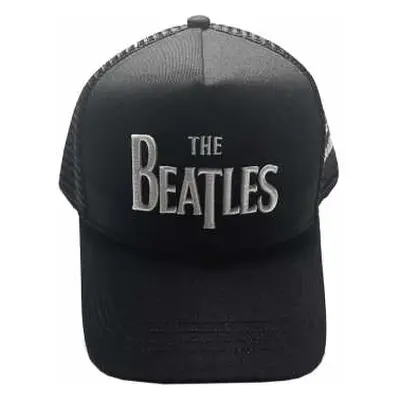 The Beatles Unisex Mesh Back Cap: Drop T Logo & Apple