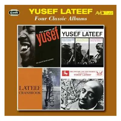 2CD Yusef Lateef: Sounds Of Lateef / Three Faces Of Lateef / Lateef At Cranbrook / Centaur And T