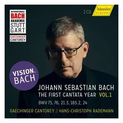 2CD Johann Sebastian Bach: Vision.bach 1 - Bach-kantaten Vom 1.bis 4.sonntag Nach Trinitatis Des