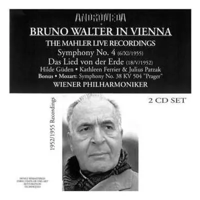 2CD Bruno Walter: Bruno Walter In Vienna. The Mahler Live Recordings