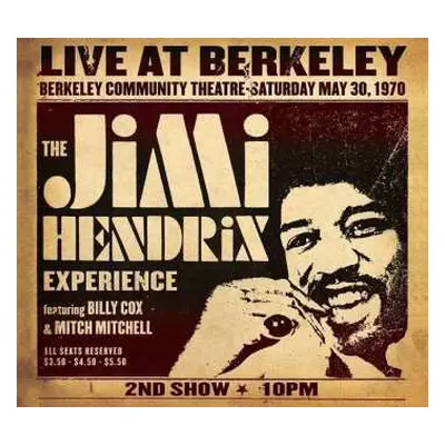 CD The Jimi Hendrix Experience: Live At Berkeley DIGI