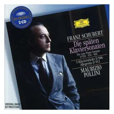 2CD Franz Schubert: Die Späten Klaviersonaten = The Late Piano Sonatas (D 958 • 959 • 960) / 3 K