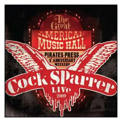 2LP Cock Sparrer: Live - Back In San Francisco 2009 LTD | CLR