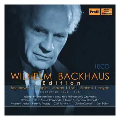 10CD Wolfgang Amadeus Mozart: Wilhelm Backhaus Edition - Recordings 1908-1961