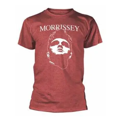 Tričko Face Logo Morrissey (heather Red) XXL