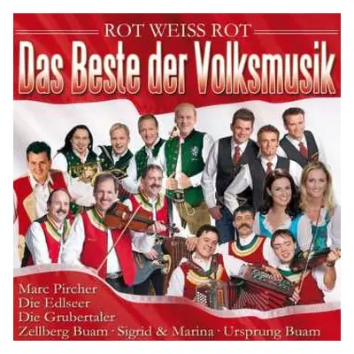 2CD Various: Das Beste Der Volksmusik - Rot, Weiß, Rot