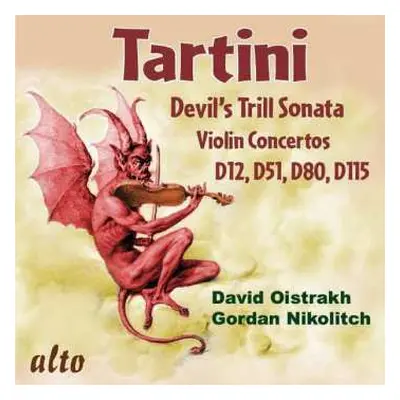 CD David Oistrach: Devil's Trill Sonata / Violin Concertos D12, D51, D80, D115