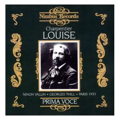 CD Gustave Charpentier: Louise - Paris 1935