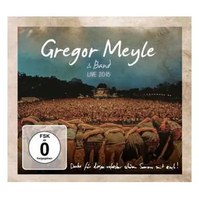 CD/DVD Gregor Meyle & Band: Live 2015