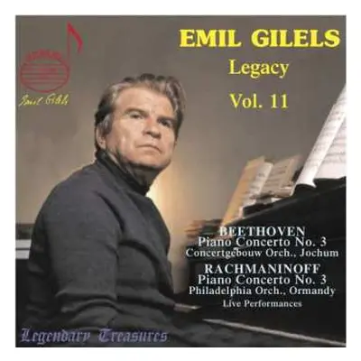 CD Ludwig van Beethoven: Emil Gilels - Legacy Vol.11