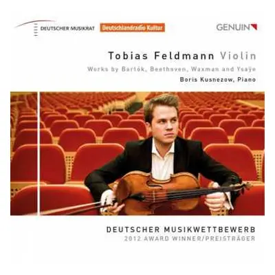 CD Tobias Feldmann: Deutscher Musikwettbewerb - 2012 Award Winner