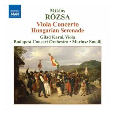 CD Miklós Rózsa: Viola Concerto / Hungarian Serenade