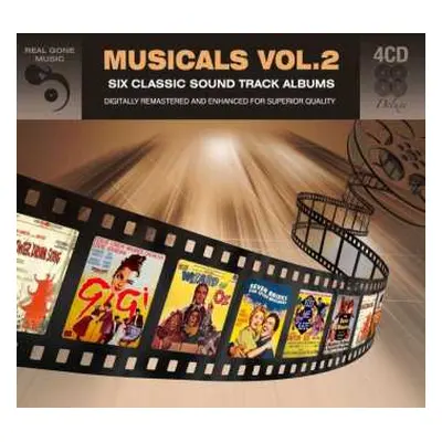 4CD Various: Musicals Vol. 2 - Six Classic Soundtrack Albums DIGI