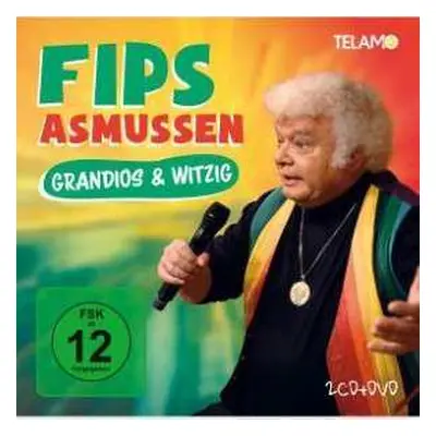 2CD/DVD Fips Asmussen: Grandios & Witzig