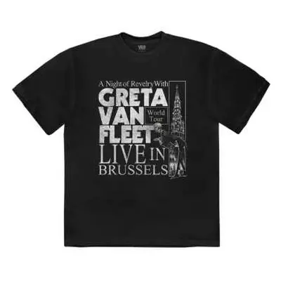 Greta Van Fleet Unisex T-shirt: Night Of Revelry (xx-large) XXL