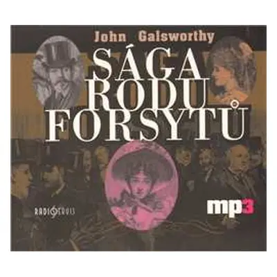 CD Various: Galsworthy: Sága rodu Forsytů (MP3-CD