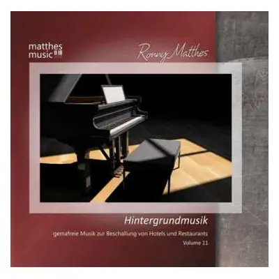 CD Ronny Matthes: Hintergrundmusik Vol.11