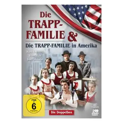 2DVD Various: Die Trapp-familie / Die Trapp-familie In Amerika