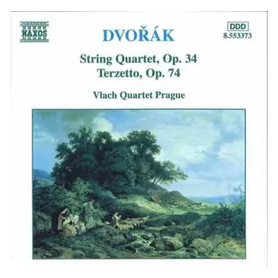 CD Antonín Dvořák: String Quartet, Op. 34 / Terzetto, Op. 74