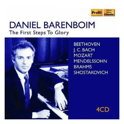 4CD Daniel Barenboim: The First Steps To Glory