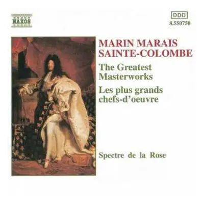 CD Marin Marais: The Greatest Masterworks (Les Plus Grands Chefs-D'oeuvre)