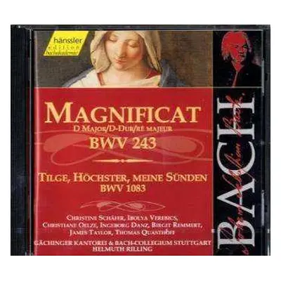 CD Johann Sebastian Bach: Magnificat BWV 243 / Tilge, Höchster, Meine Sünden BWV 1083