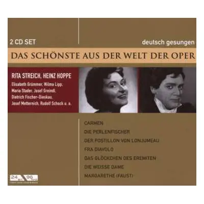 2CD Various: Das Schönste Aus Der Welt Der Oper/Carmen/Die Perlenfischer/Der Postillon Von Lonju