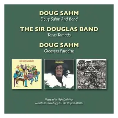 2CD Doug Sahm: Doug Sahm And Band / Texas Tornado / Groovers Paradise