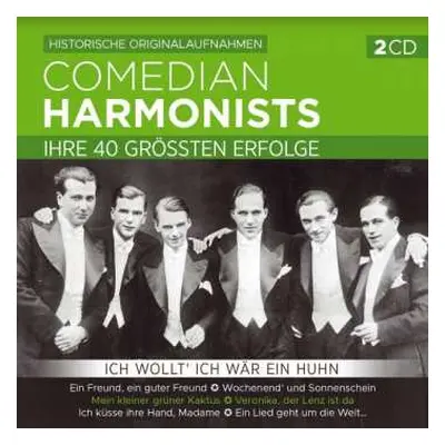 2CD Comedian Harmonists: Ihre 40 größten Erfolge