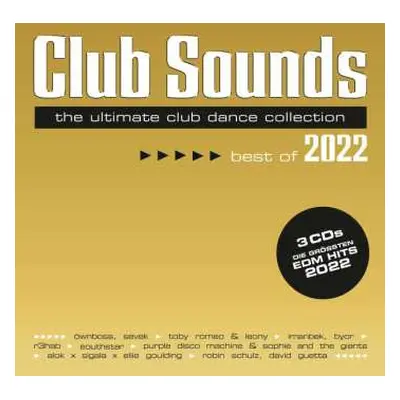 3CD Various: Club Sounds - Best Of 2022