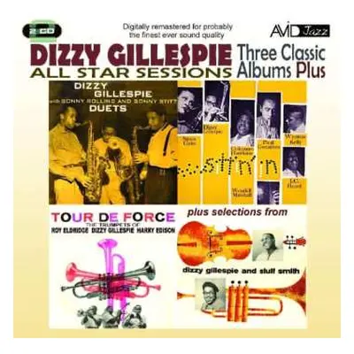 2CD Dizzy Gillespie: Three Classic Albums Plus (All Star Sessions)