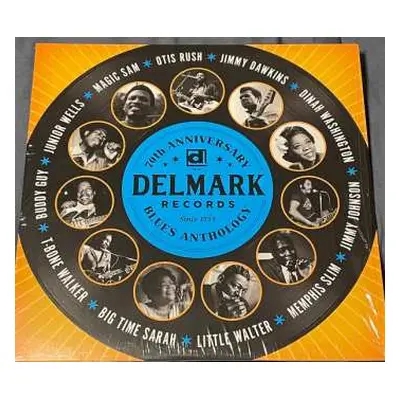 LP Junior Wells: Delmark Records 70th Anniversary Blues Anthology