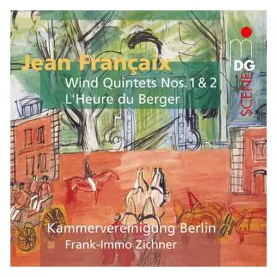 CD Jean Françaix: Wind Quintets Nos. 1 & 2 / L'Heure Du Berger