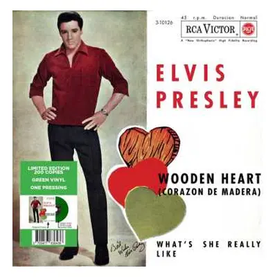 SP Elvis Presley: 7-wooden Heart