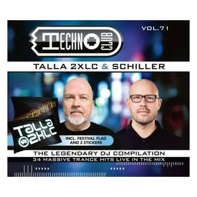 2CD/Box Set Schiller: Techno Club Vol.71 LTD