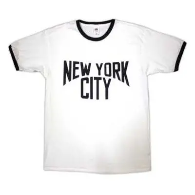 New York City Unisex T-shirt: Text Logo (xx-large) XXL