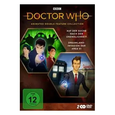 DVD Various: Doctor Who - Dreamland: Invasion Der Area 51 / Auf Der Suche Nach Der Unendlichkeit