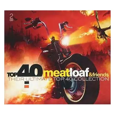 2CD Various: Meatloaf & Friends - Their Ultimate Top 40 Collection