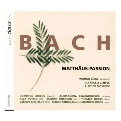 2CD Johann Sebastian Bach: Matthäus-Passion