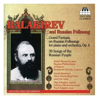 CD Moscow Philharmonic Orchestra: Balakirev And Russian Folksong