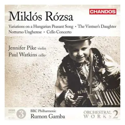 CD Miklós Rózsa: Orchestral Works, Volume 2