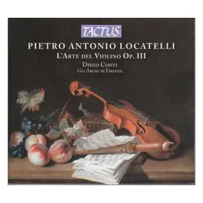 3CD/Box Set Pietro Antonio Locatelli: L'Arte Del Violino Op. III