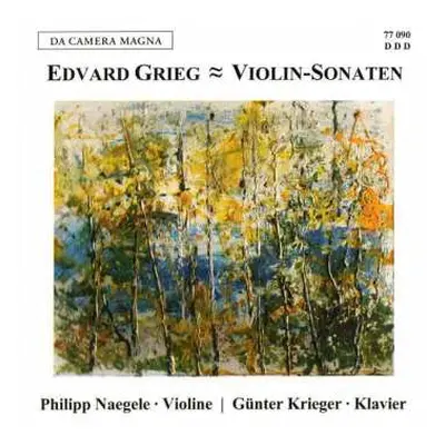 CD Edvard Grieg: Sonaten Für Violine & Klavier Nr.1 & 2