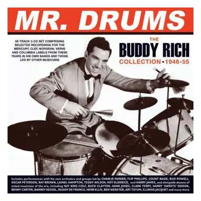 3CD Buddy Rich: Mr. Drums: The Buddy Rich Collection 1946-55