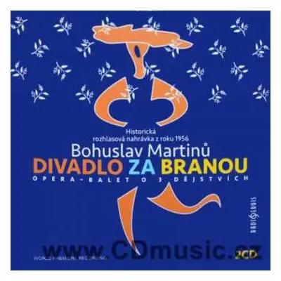 2CD Various: Martinů: Divadlo Za Branou