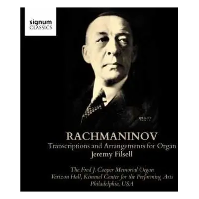 CD Sergei Vasilyevich Rachmaninoff: Transcriptions And Arrangements For Organ