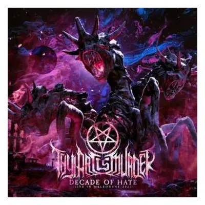 2LP Thy Art Is Murder: Decade Of Hate /ltd. 2lp/purple-blue Pink Splatter