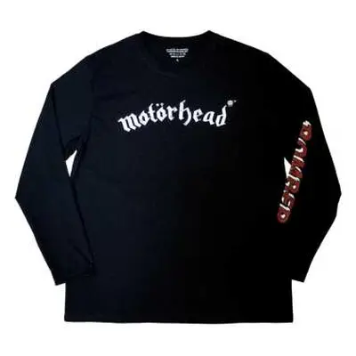 Motorhead Unisex Long Sleeve T-shirt: Bomber (back & Sleeve Print) (large) L