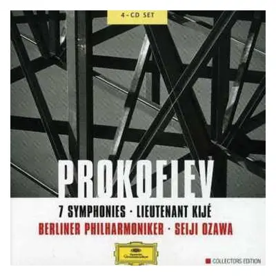 4CD/Box Set Sergei Prokofiev: 7 Symphonies • Lieutenant Kijé